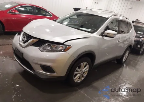 2016 Nissan Rogue Sv из США, поврежденный, VIN KNMAT2MV5GP721378